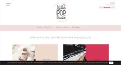 Desktop Screenshot of littlepopstudio.com